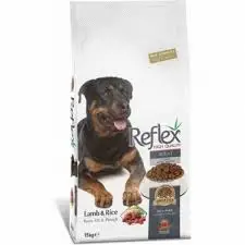 Reflex Kuzu Etli Pirinçli 15 kg Yetişkin Köpek Maması